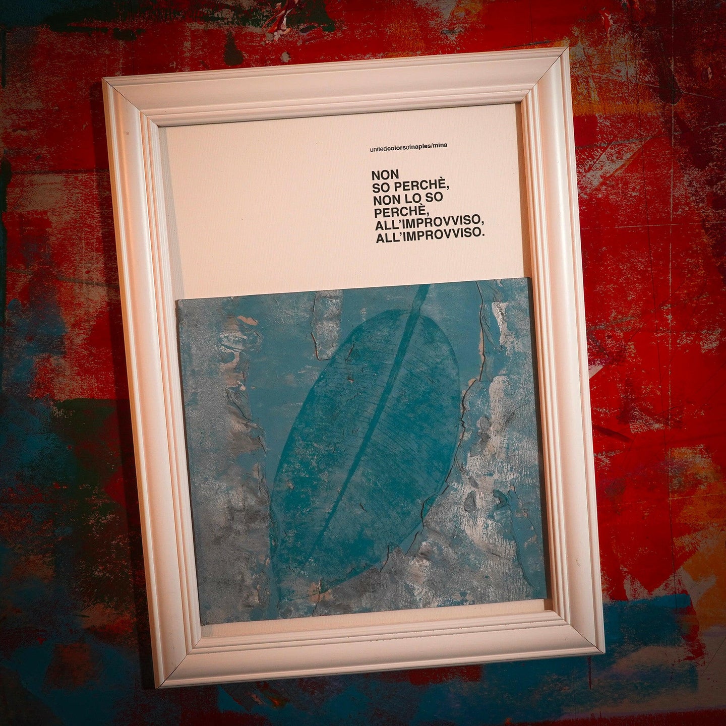 Opera Poster Tecniche miste / Calcografico All'improvviso, Mina, copia unica