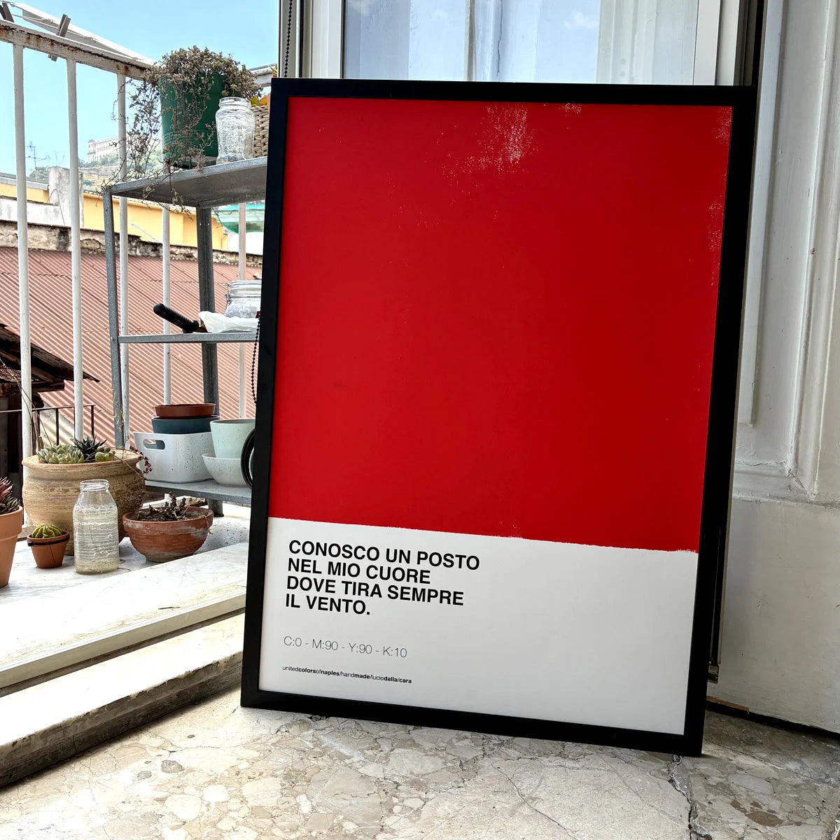 Opera Poster La tua opera poster – Poster Artigianale Fatto a Mano a Napoli | United Colors of Naples