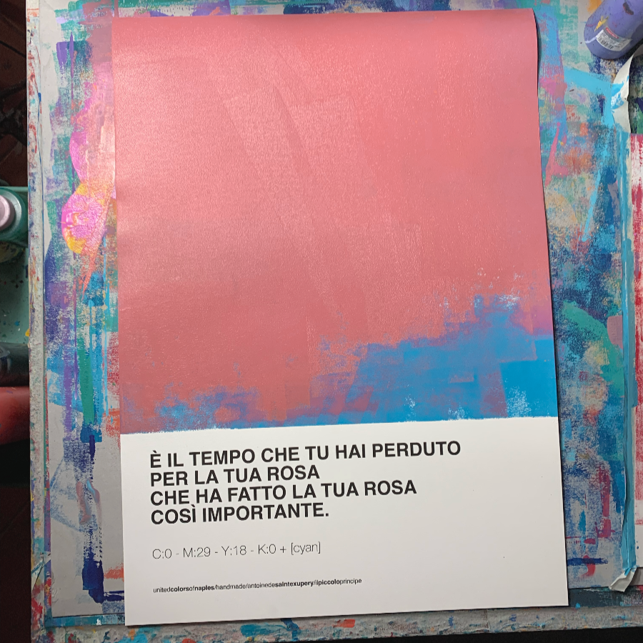 Opera Poster La rosa, il Piccolo Principe