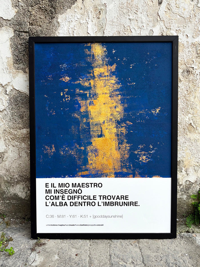 Opera Poster PROSPETTIVA NEVSKI, Franco Battiato