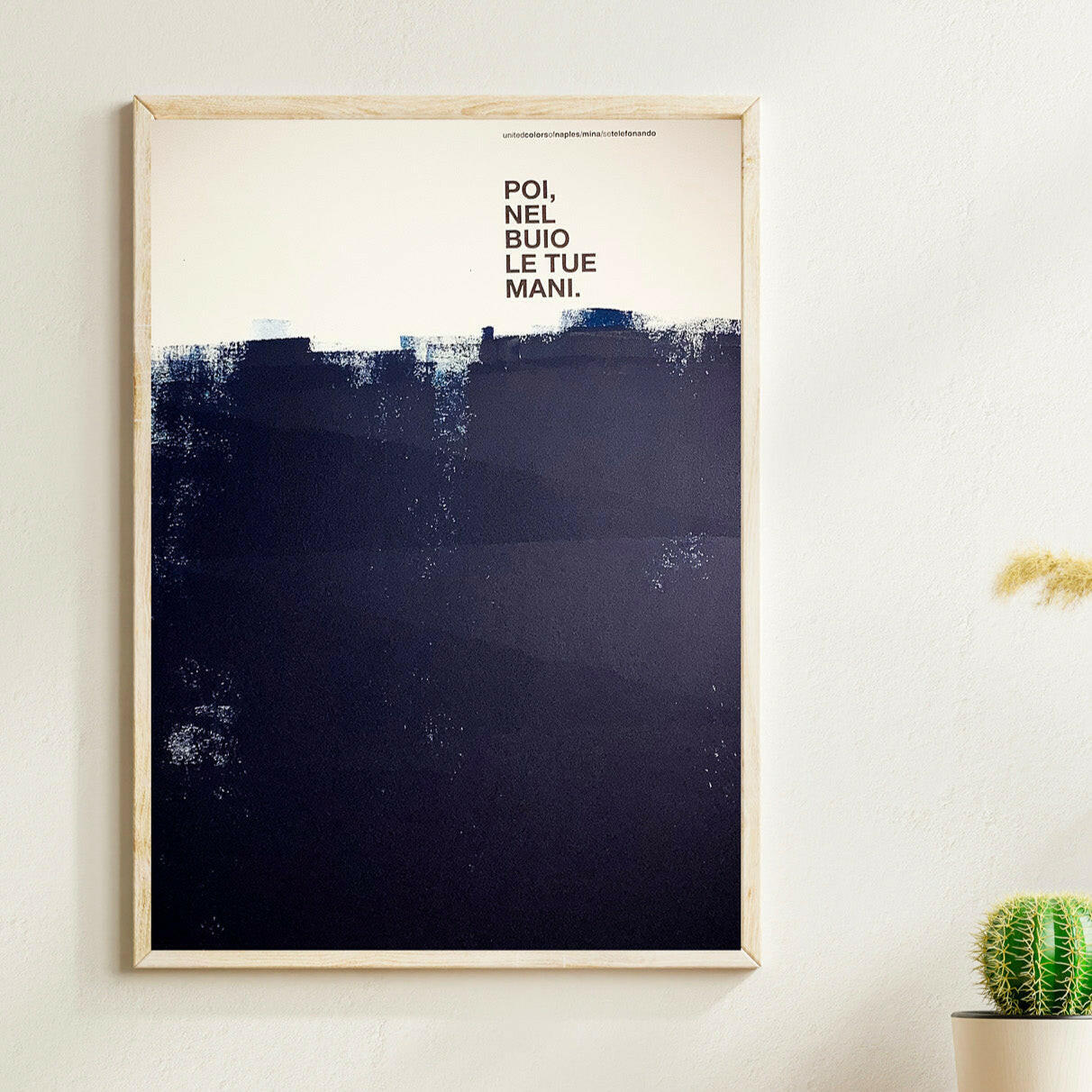 Opera Poster Se Telefonando, Mina