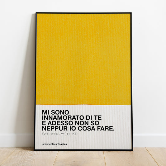 Poster Mi sono Innamorato di te, Luigi Tenco