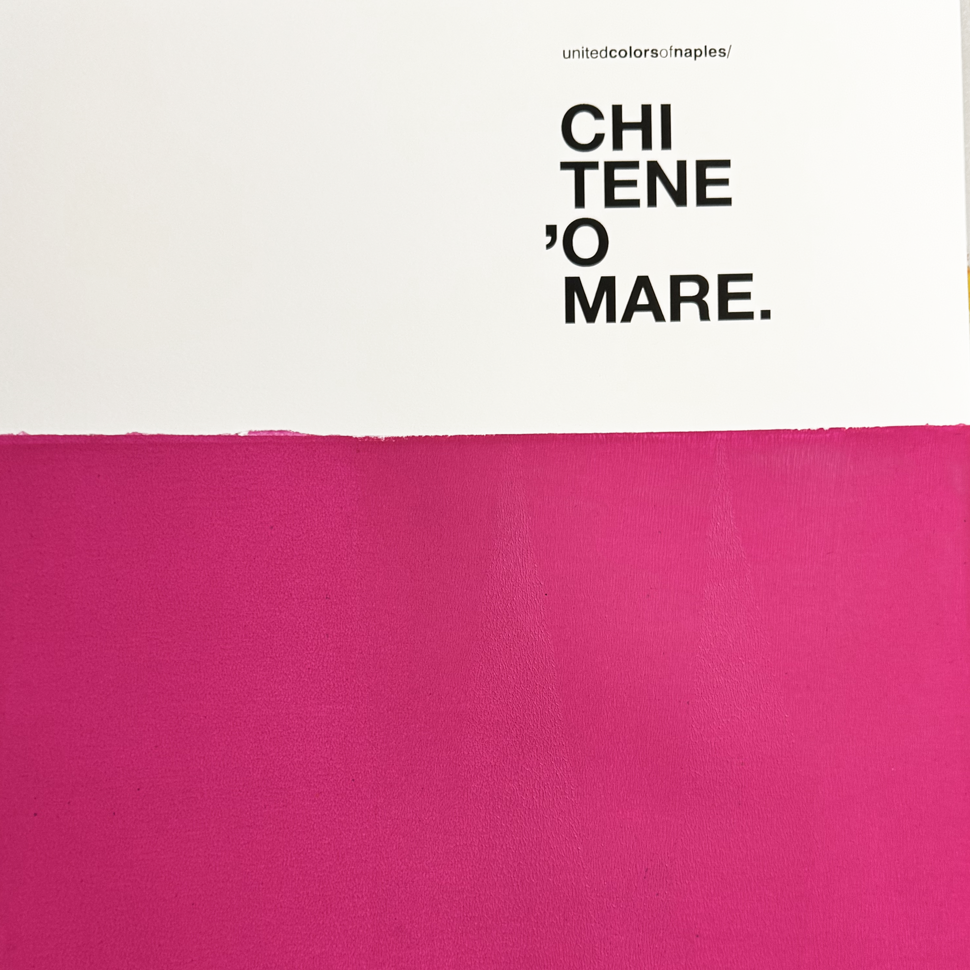 Opera Poster Chi tene 'o Mare / Magenta Release