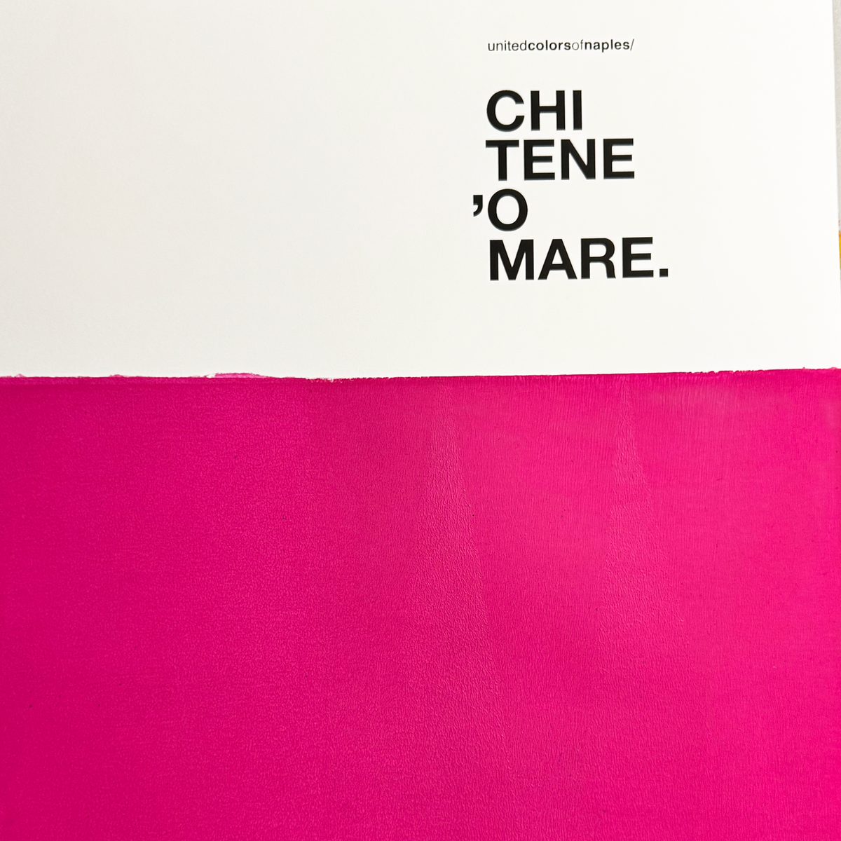 Opera Poster Chi tene 'o Mare / Magenta Release.