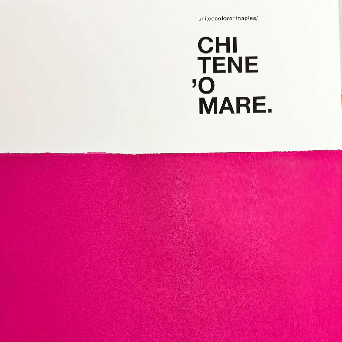 Opera Poster Chi tene 'o Mare / Magenta Release