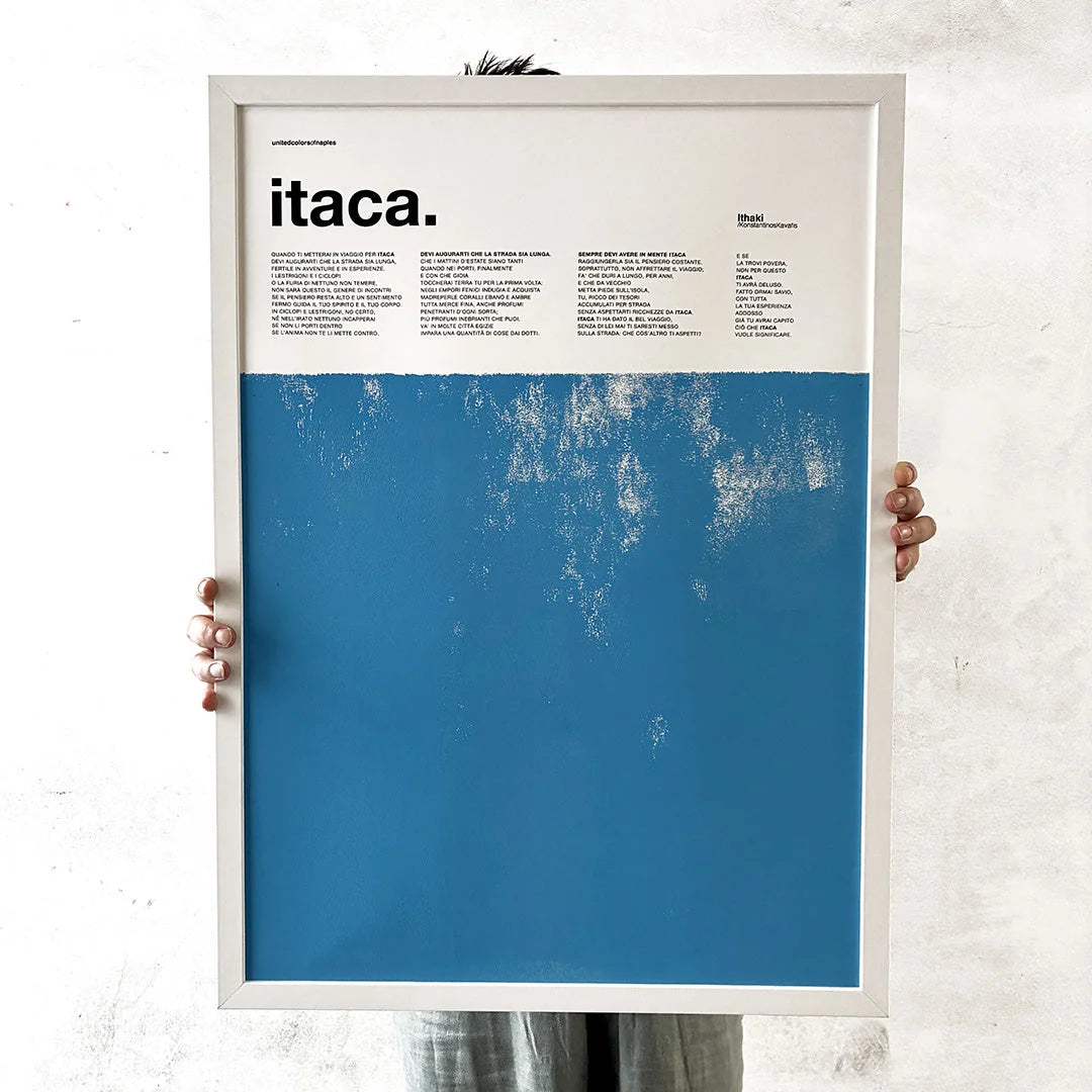 Opera poster Itaca, versione Blu