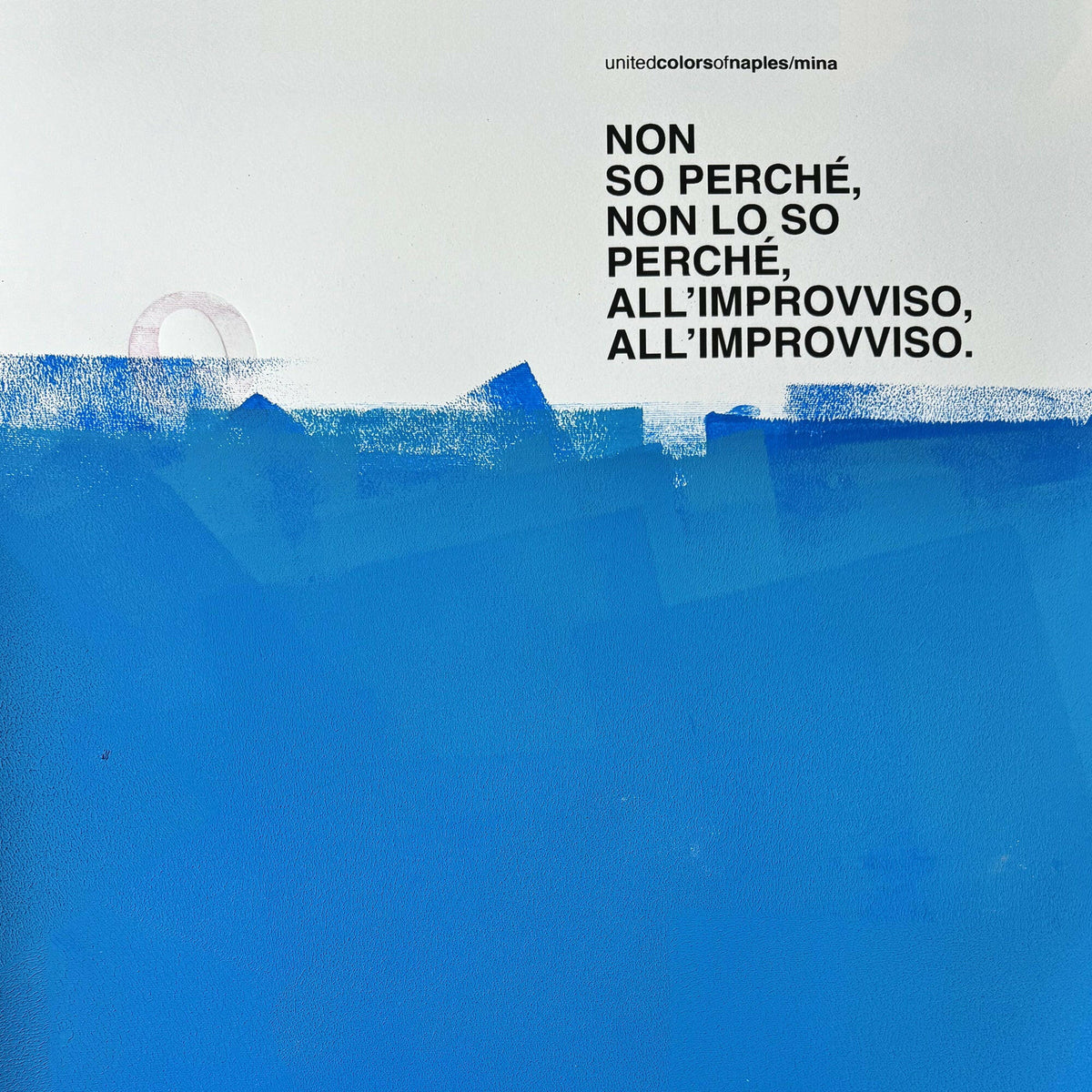 Opera Poster All'improvviso, Mina.