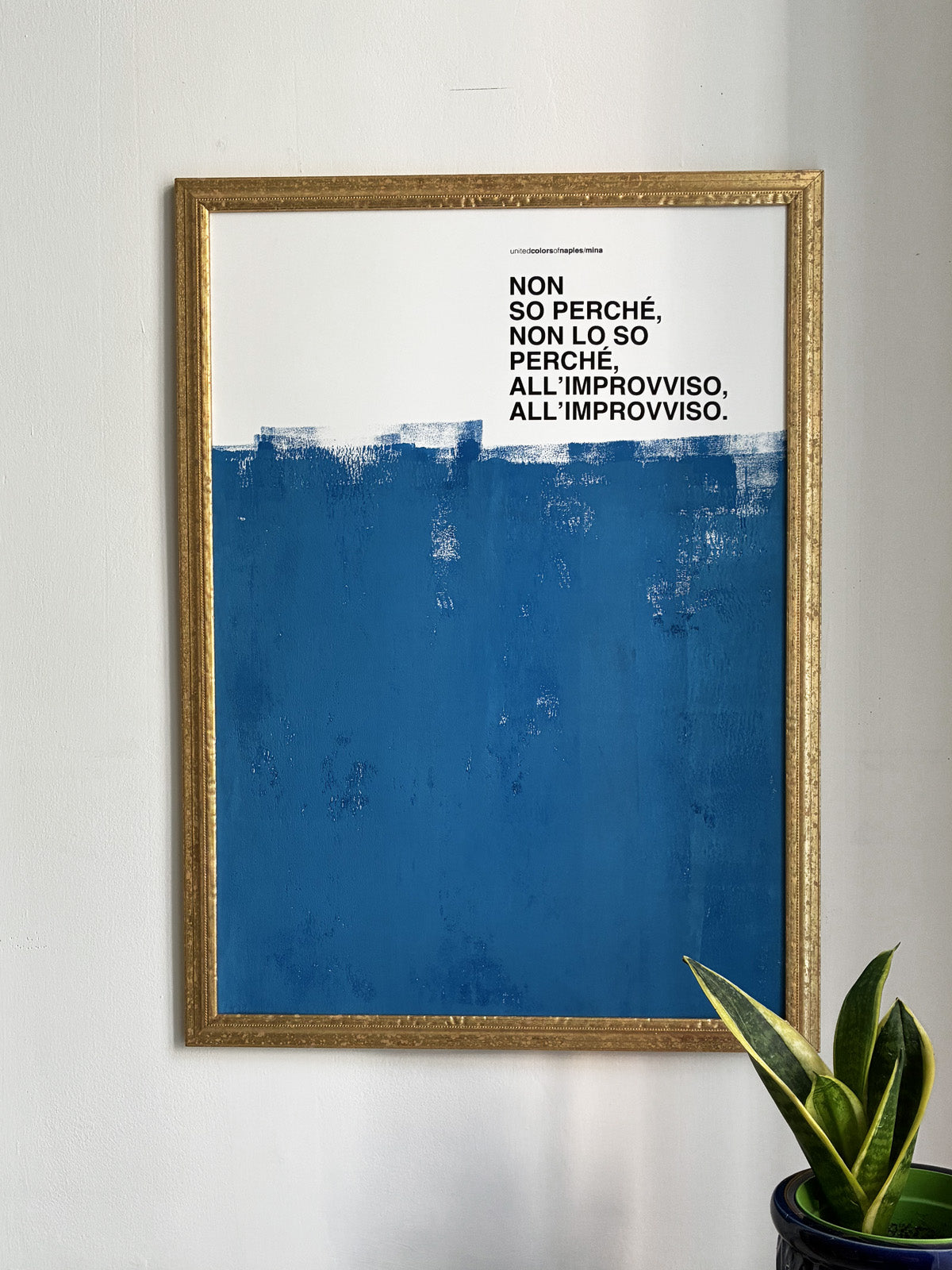 Opera Poster All'improvviso, Mina