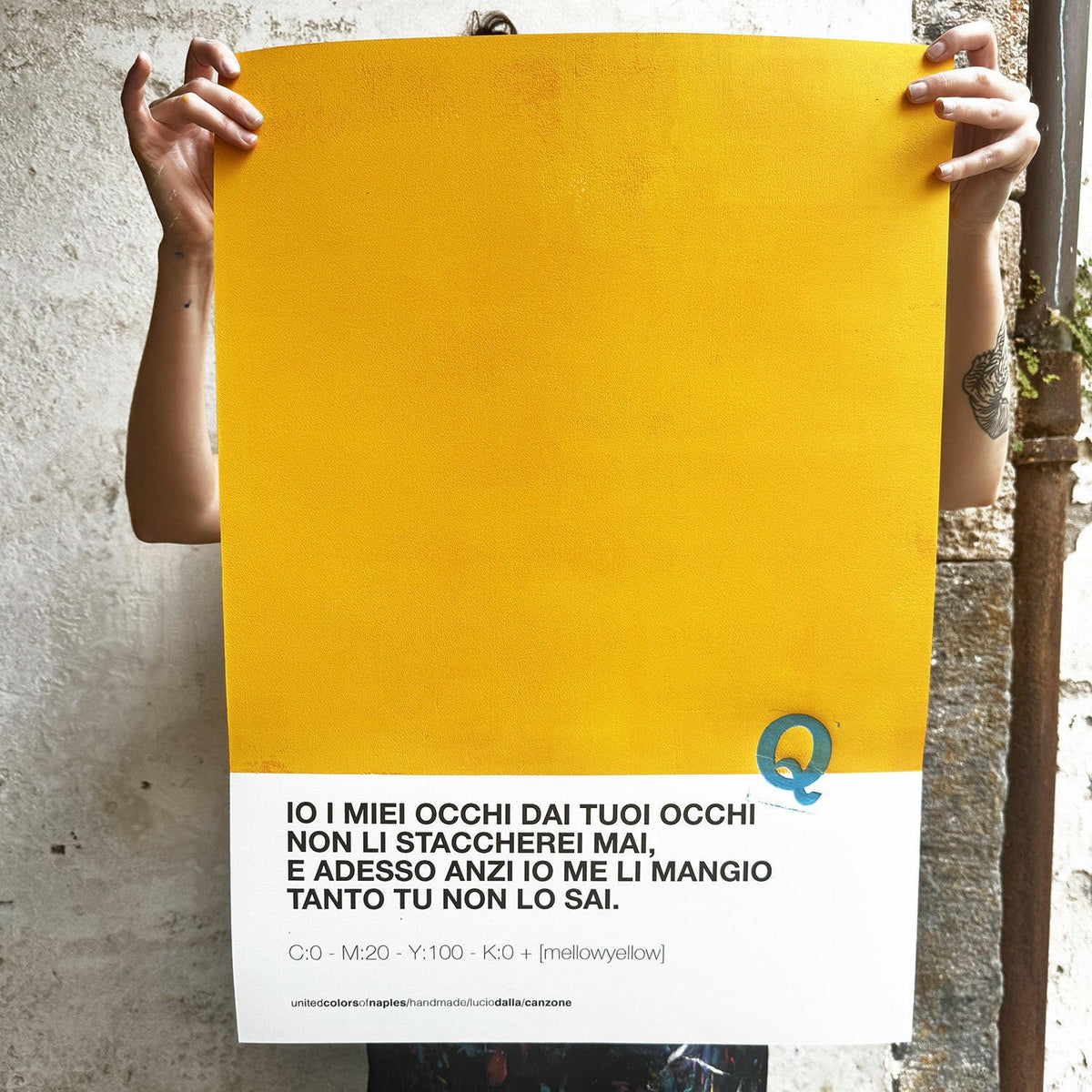 Opera Poster Canzone, Lucio Dalla.