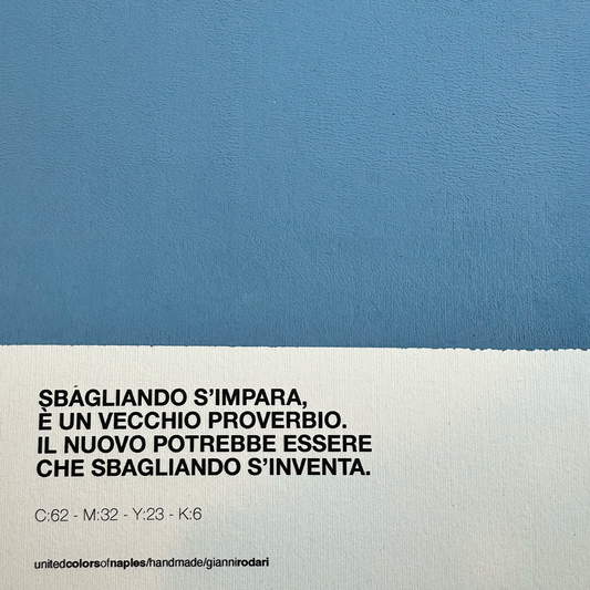 Poster Sbagliando s’inventa, Gianni Rodari