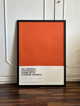 Opera Poster Disperato Erotico Stomp – Poster Artigianale Fatto a Mano a Napoli | United Colors of Naples