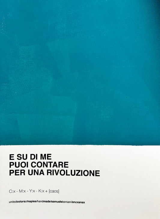 Poster En e Xanax / Samuele Bersani V2
