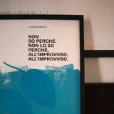 Poster Calcografico All'improvviso, Mina.