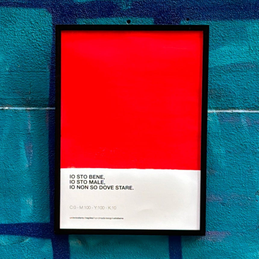 Opera Poster Io Sto Bene, CCCP