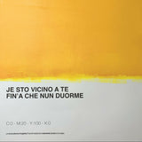 Opera Poster Je Sto vicino a Te, Pino Daniele – Dettaglio | United Colors of Naples