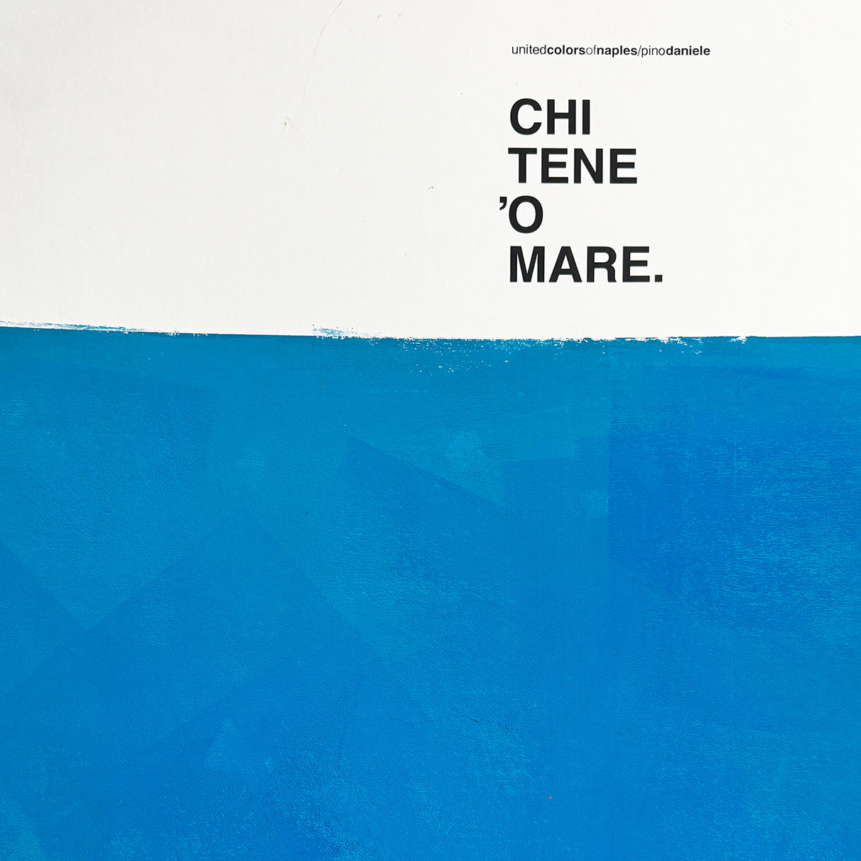 Opera Poster Chi tene 'o Mare