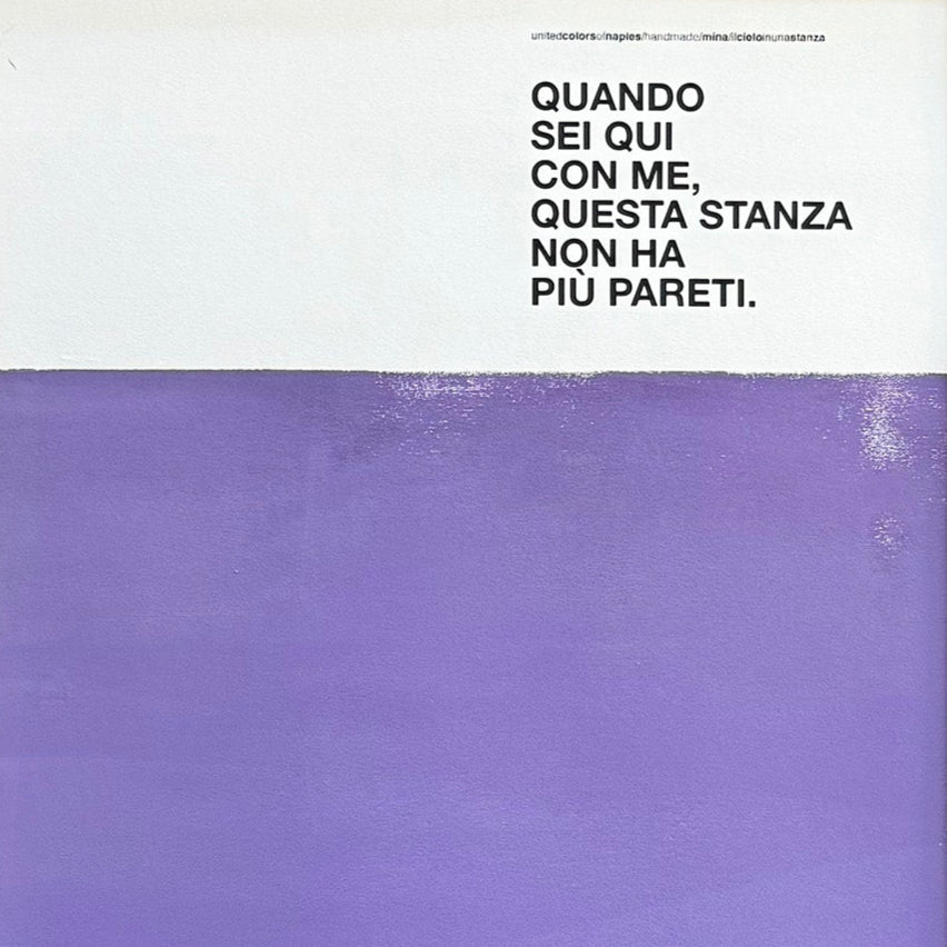 Opera Poster Il Cielo in una Stanza, Mina