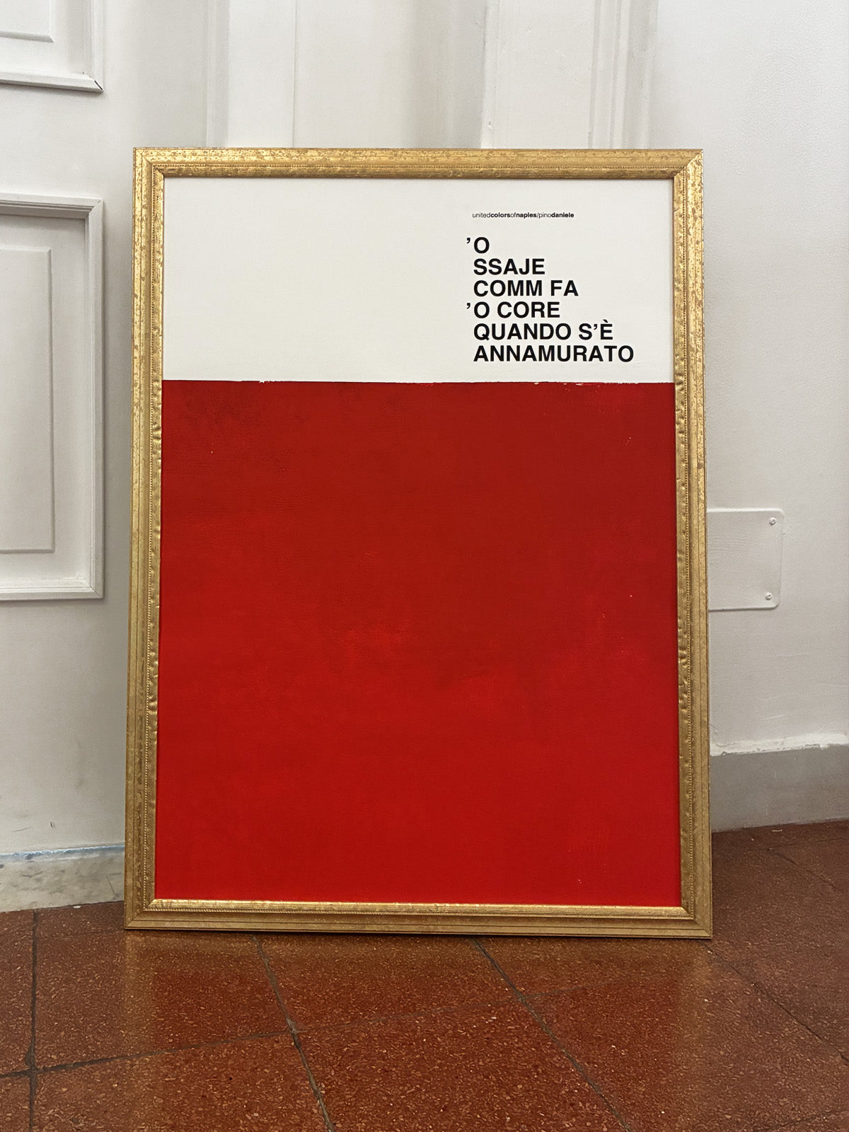 Opera Poster 'O ssaje comme fa 'o Core