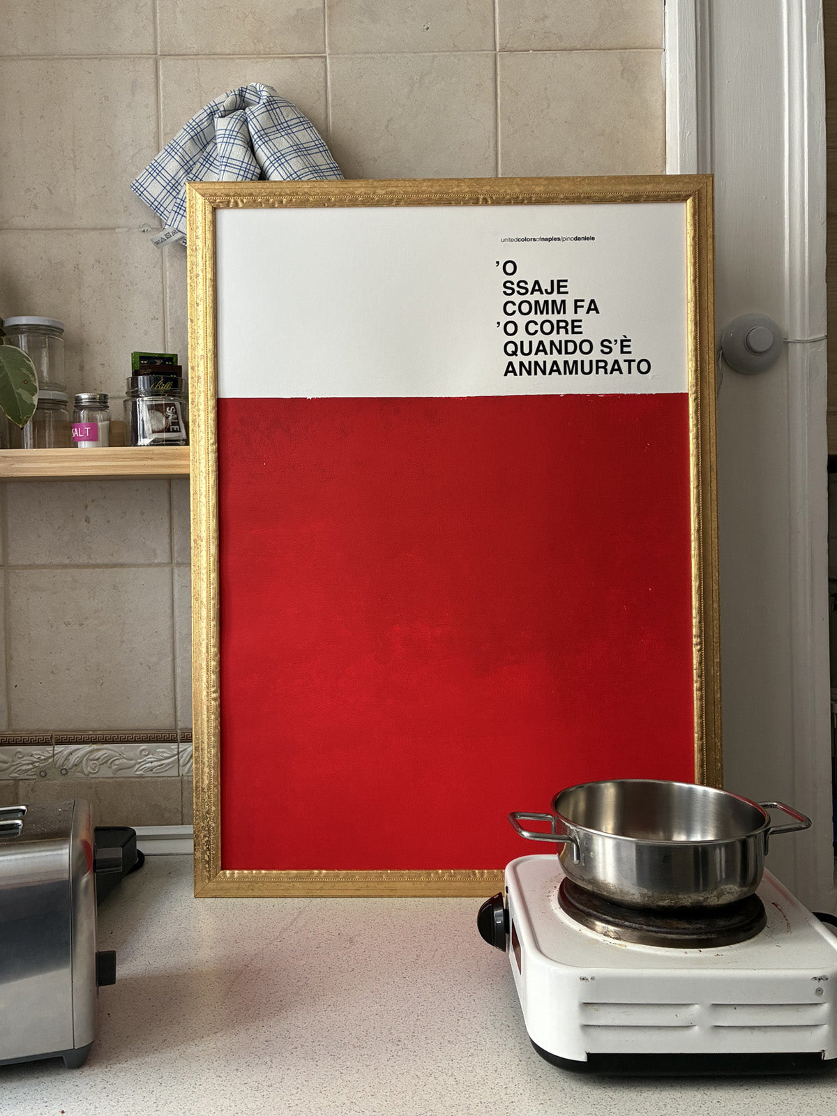 Opera Poster 'O ssaje comme fa 'o Core