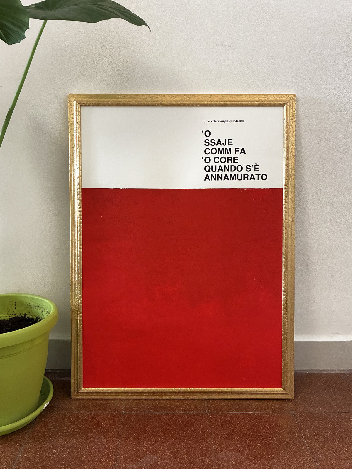 Opera Poster 'O ssaje comme fa 'o Core