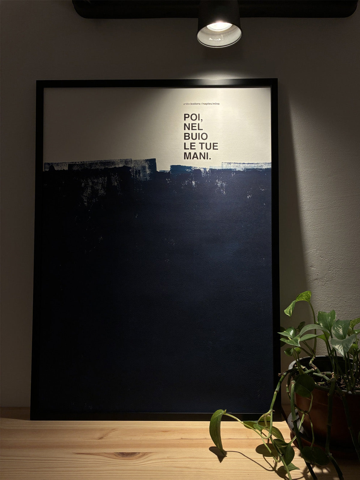 Opera Poster Se Telefonando, Mina