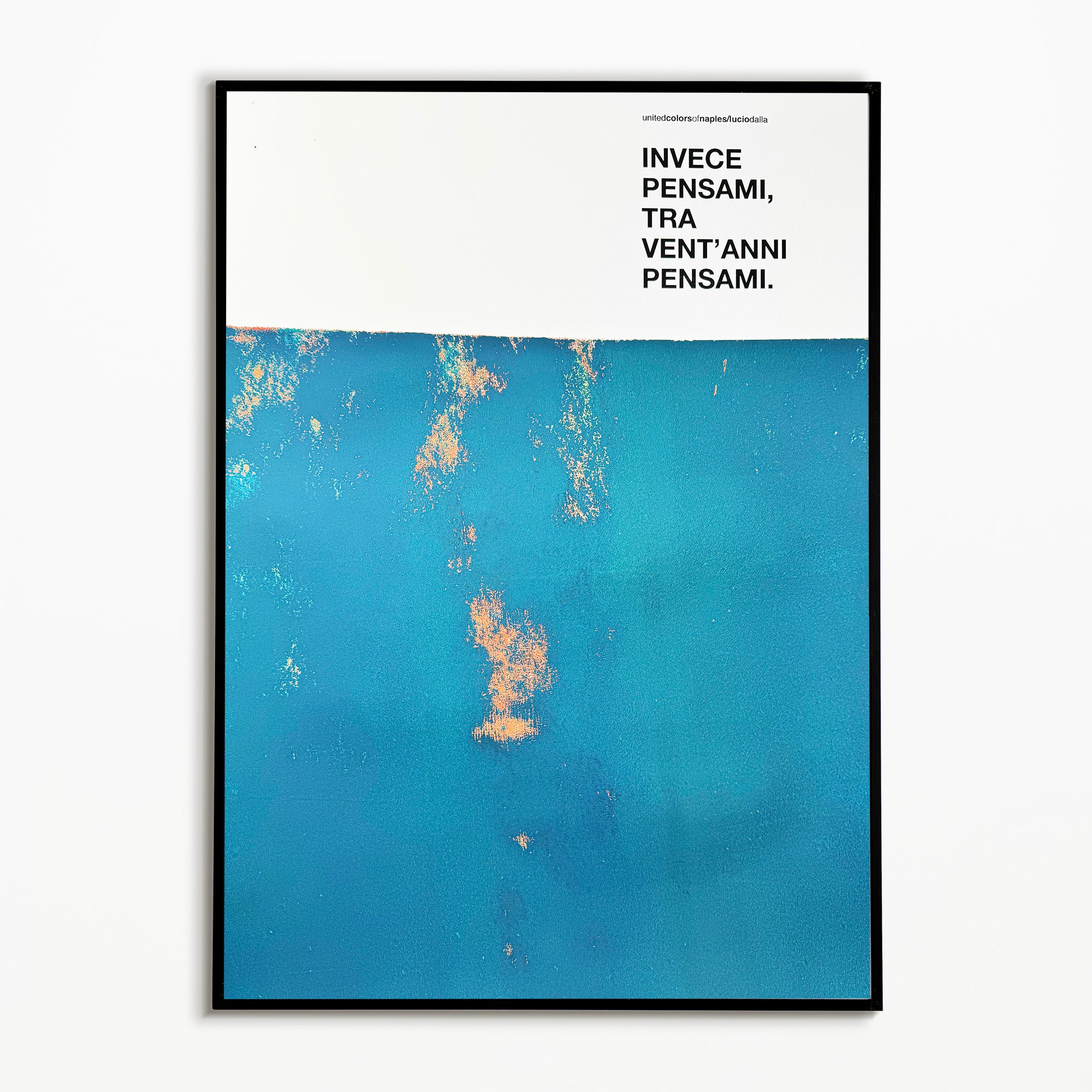 Poster Artwork Call me in twenty years Lucio Dalla