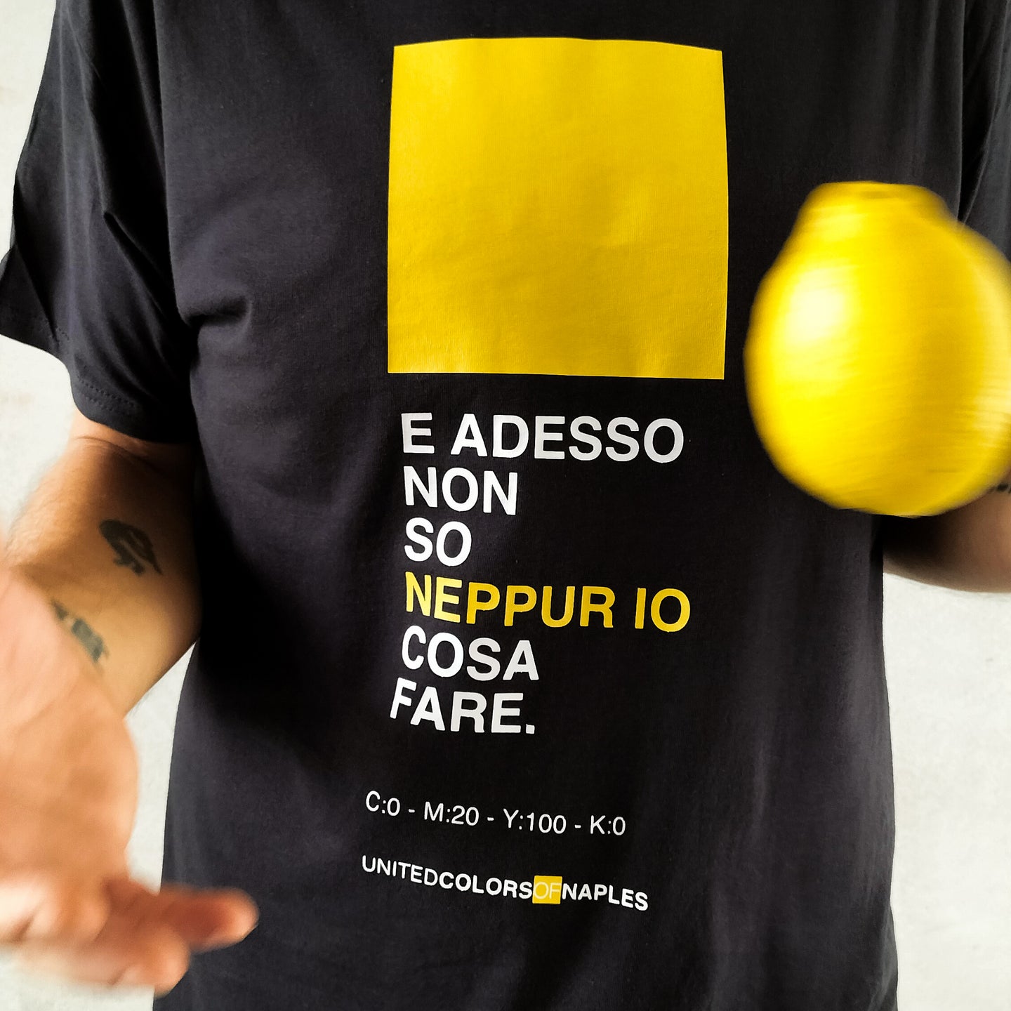 Tshirt Mi sono innamorato di te, Luigi Tenco