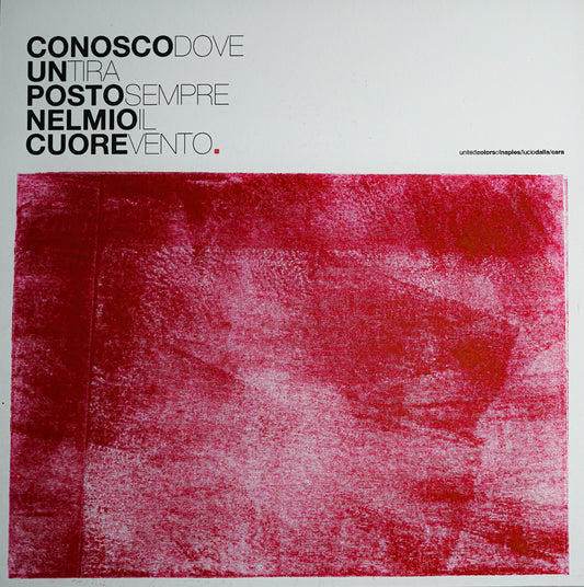 Opera Poster Cara Lucio Dalla, Calcografico