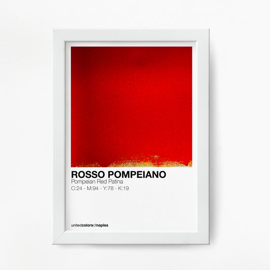 Poster Rosso Pompeiano