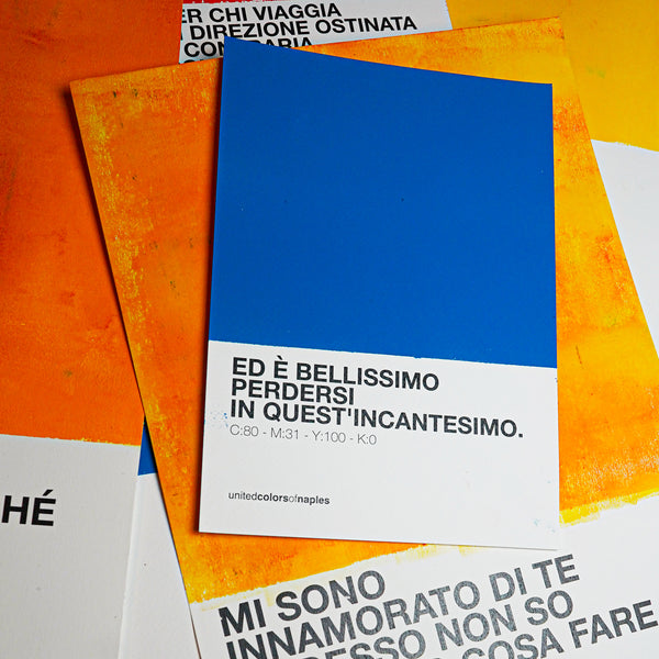 Poster United Colors of Naples manifesto