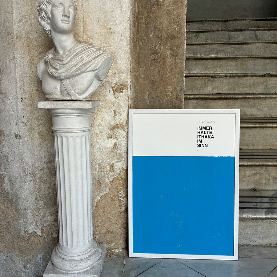 Opera Poster Ithaka, gerahmt, in Spaccanapoli