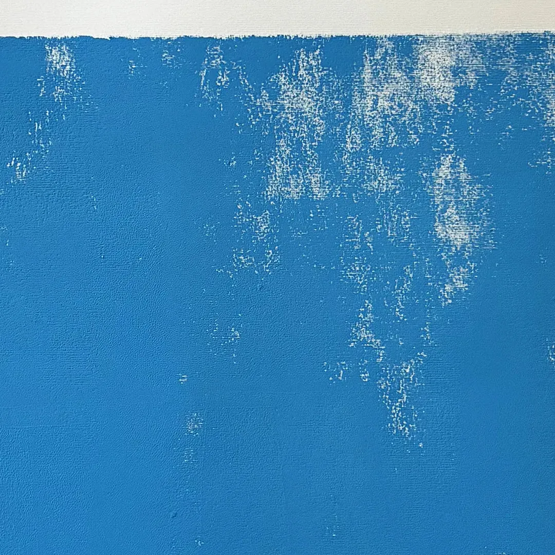 Poesie e Lettere / Itaca, Konstantinos Kavafis – dettaglio del blu steso a mano