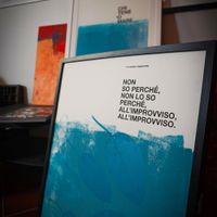 Poster Calcografico All'improvviso, Mina