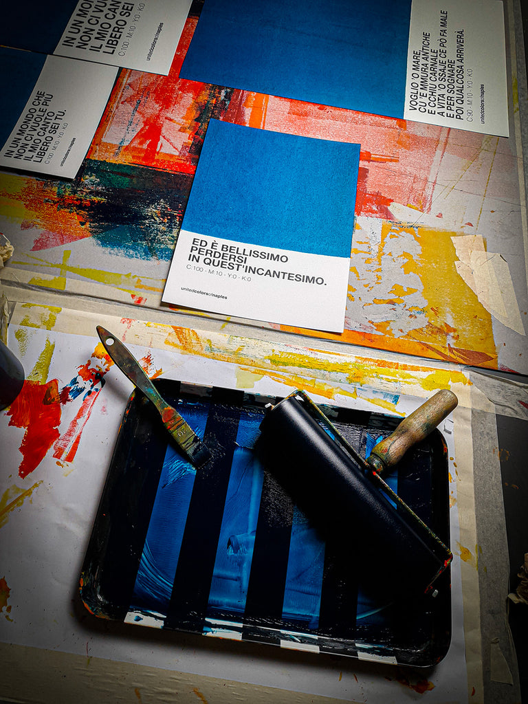united colors of naples music poster