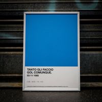Opera Poster La Punizione del Secolo, Diego Armando Maradona